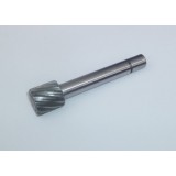 ŠNEK RYCHLOMĚRU OCELOVÝ - HŘÍDEL DO SKŘÍNĚ  - 12 ZUBŮ - (MALÝ MODUL - PRŮMĚR PŘES ZUBY 13,8MM)